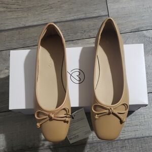 The Drop Women's Pepper Ballet Flat with Bow Sz 6